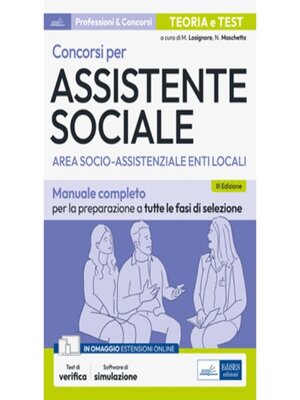 cover image of Concorsi per ASSISTENTE SOCIALE. AREA SOCIO-ASSISTENZIALE ENTI LOCALI
